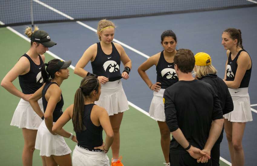 Photos: Northwestern at Iowa women’s tennis | The Gazette
