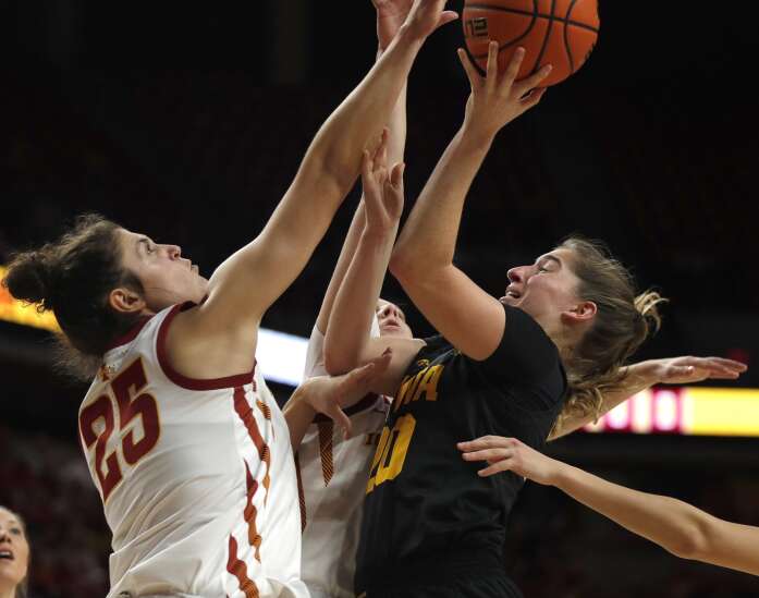 Photos Iowa vs. Iowa State Women’s Basketball The Gazette