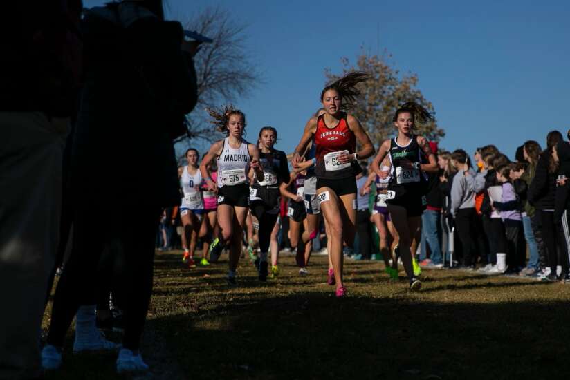Photos Class 1A Iowa high school state cross country championships
