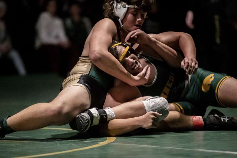 Wrestling pins down a win against San Francisco State