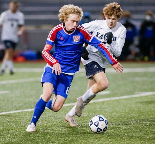 Cedar Rapids Xavier boys’ soccer is ranked No. 1 and on a mission in ...