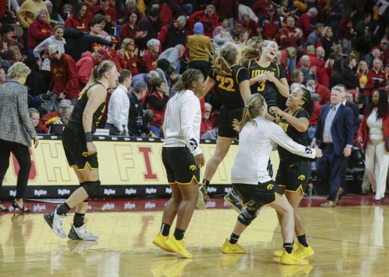 Photos Iowa vs. Iowa State women’s basketball The Gazette