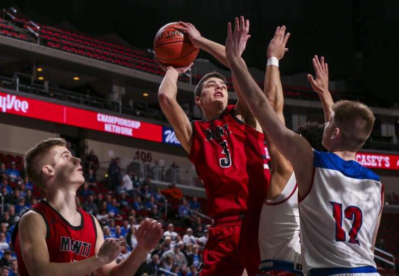 Monticello's first boys' state basketball trip in 60 years is short