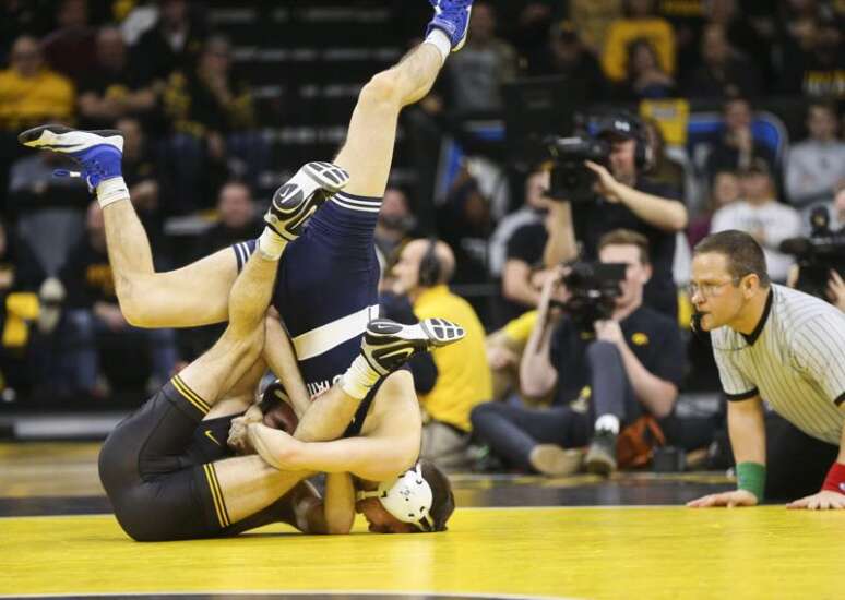 Photos Iowa wrestling vs. Penn State The Gazette