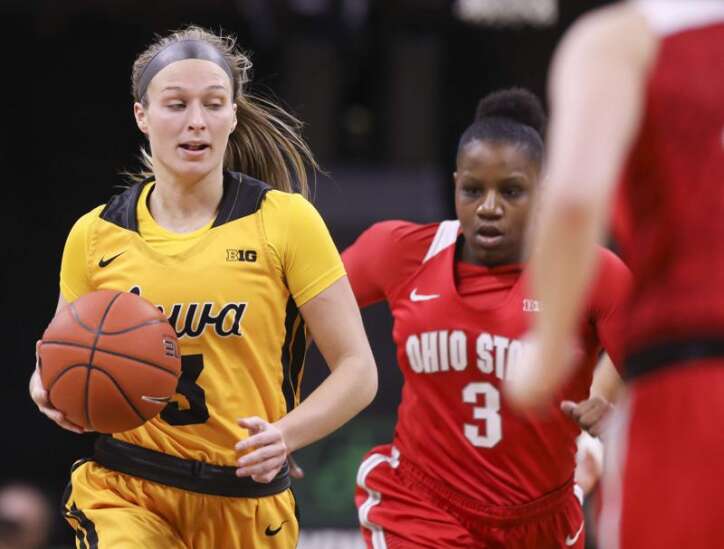 Photos Iowa women’s basketball vs. Ohio State The Gazette