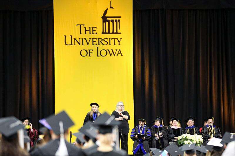 Gallery University of Iowa Commencement Ceremony The Gazette