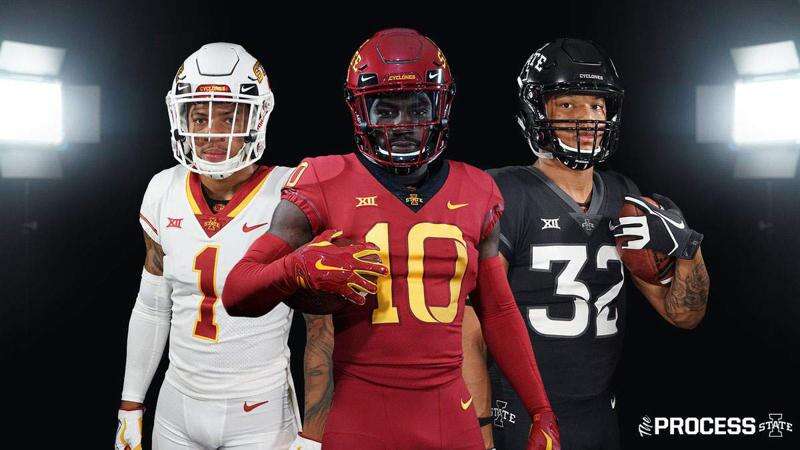 New Iowa State football uniforms unveiled, including a black alternate ...