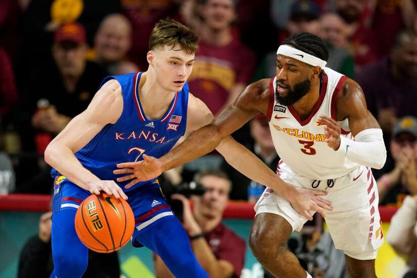 Ochai Agbaji out for Kansas against Iowa State due to COVID-19 health and  safety protocols, Sports