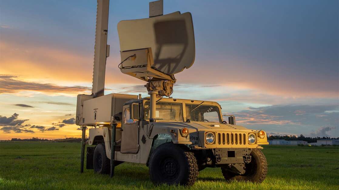France has selected the Collins Aerospace mobile, vehicle-mounted air traffic control system, shown above. (RTX) 