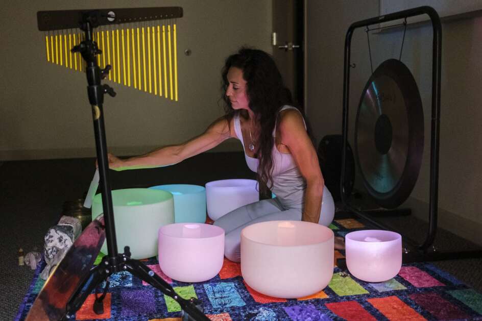 Sound healing increases in popularity across Eastern Iowa | The