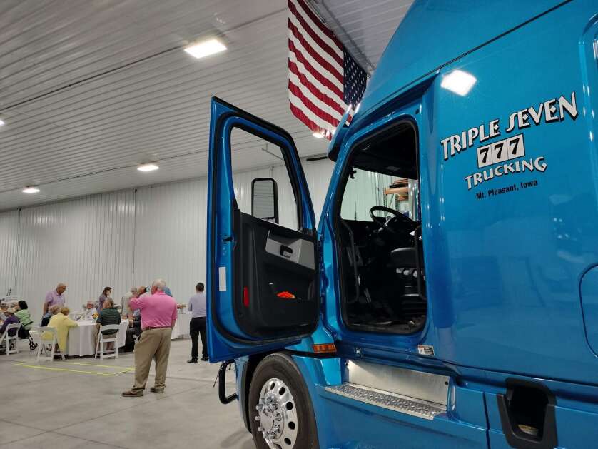 Triple Seven Trucking won 2024 Small Business of the Year after receiving a nomination for the second year in a row. (AnnaMarie Ward/The Union)