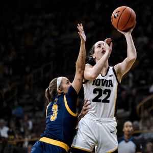 Iowa women's basketball vs. Clarke exhibition photos