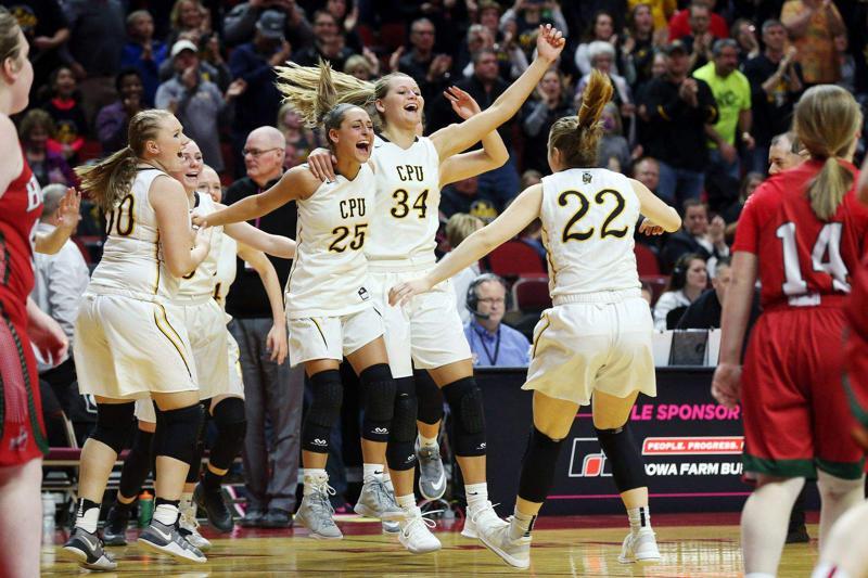 Monday's Iowa high school girls' state basketball scores, recaps and
