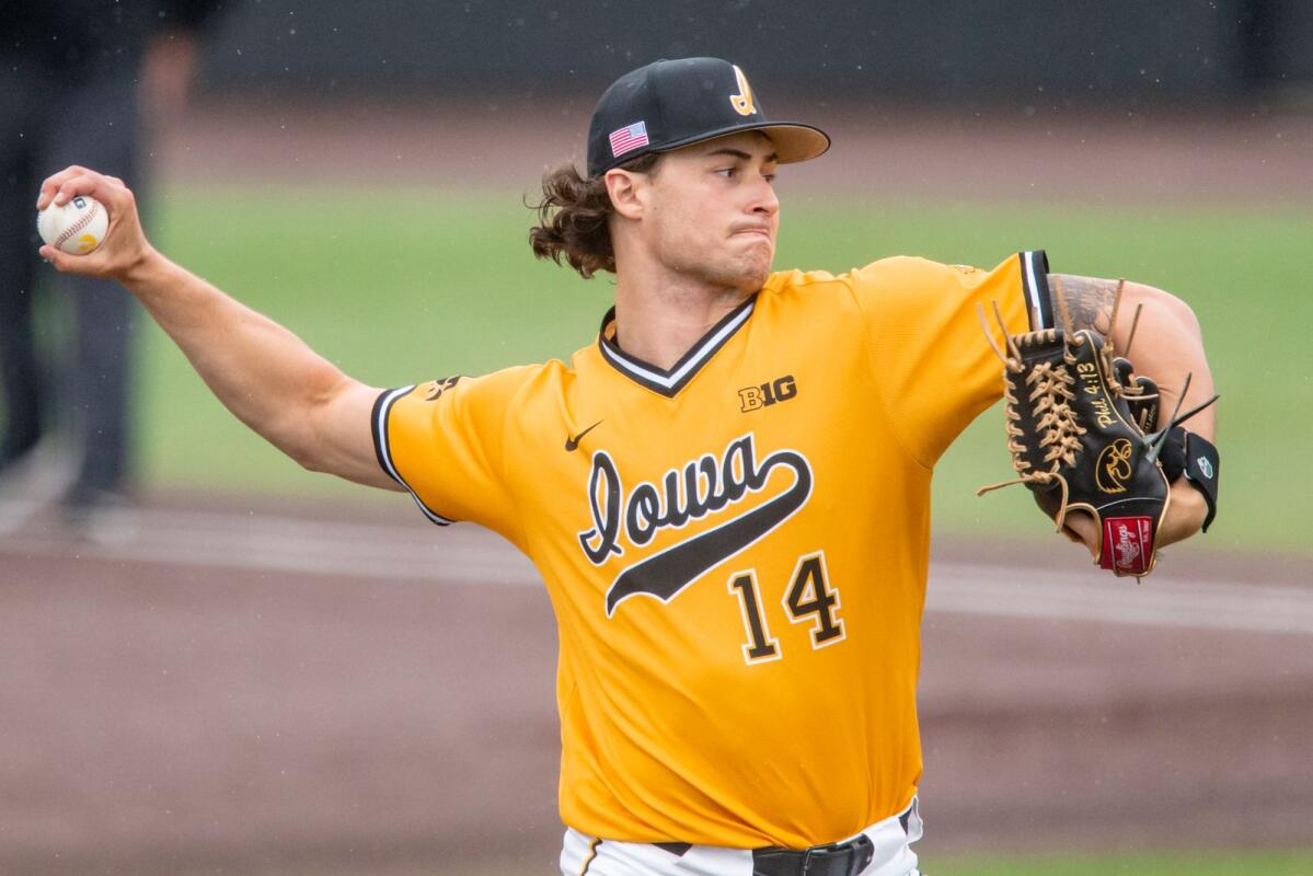 Iowa’s Brody Brecht taken 38th overall in 2024 MLB Draft