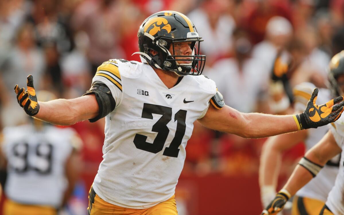 Iowa Defensive Player to Watch: Linebacker Jack Campbell - Land