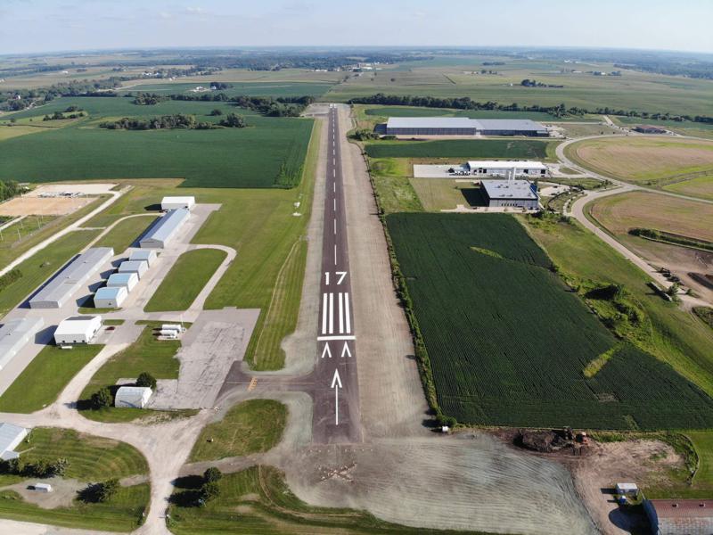 Marion Airport completes runway-extension project