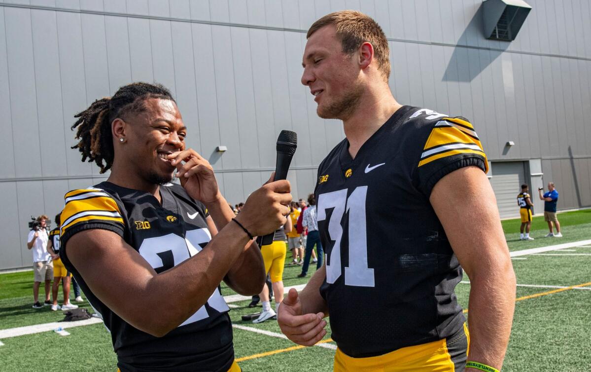 Former Iowa linebacker Jack Campbell focuses on 'just being Jack Campbell'  ahead of NFL Draft