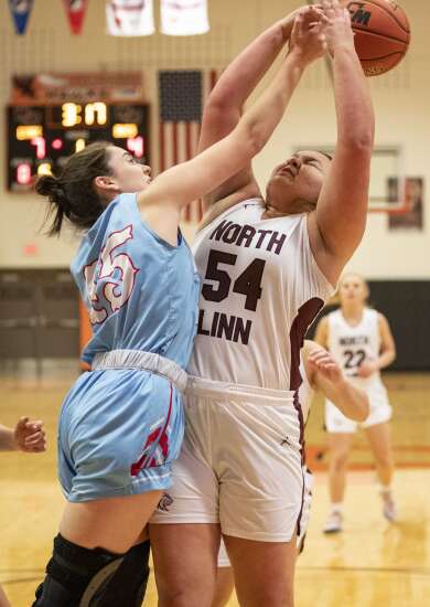 Photos: North Linn beats East Buchanan in Class 1A girls’ basketball regional final