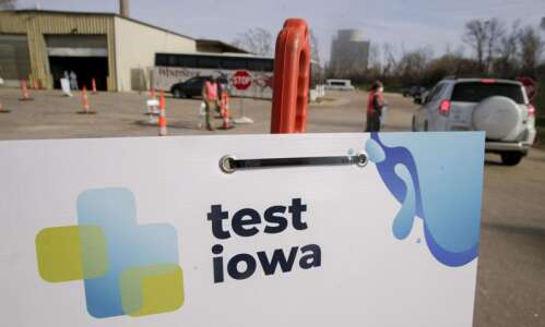 Iowa COVID-19 cases drop on decreased testing