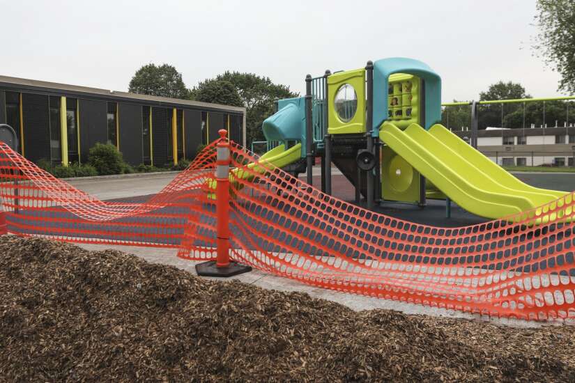 Playground improvements ongoing in Iowa City schools