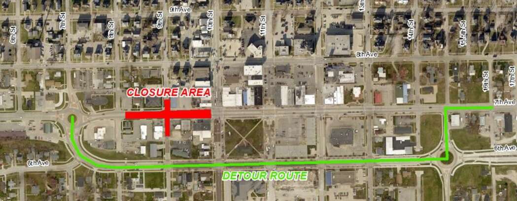 Marion’s Seventh Avenue streetscape enters final phase