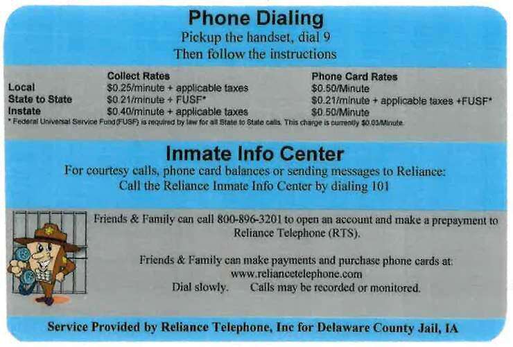 Is the cost of county jail calls highway robbery?