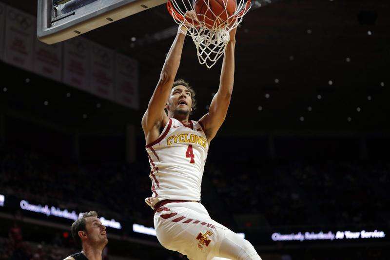Tyrese Haliburton hits six 3s as Iowa State rolls to 30-point win