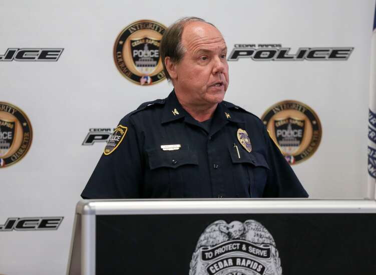 Cedar Rapids police announce new tool in fight against gun violence