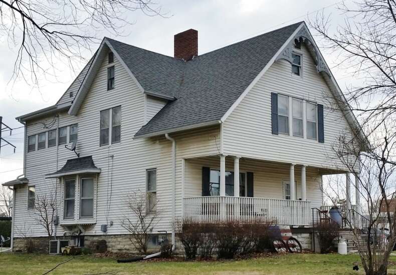 This home was built by the manager of Mount Pleasant Milling Co.