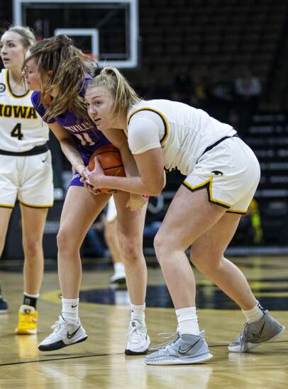 Photos: Iowa vs. Evansville Women’s Basketball