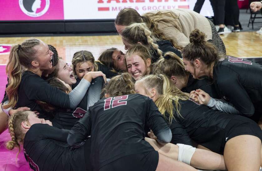 Photos: Dike-New Hartford vs. Western Christian in Class 2A state volleyball championship