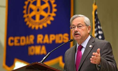 Branstad defends administration, length of service