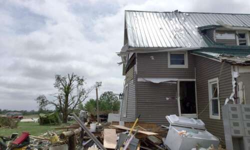 Tornadoes damage homes in southeast Iowa