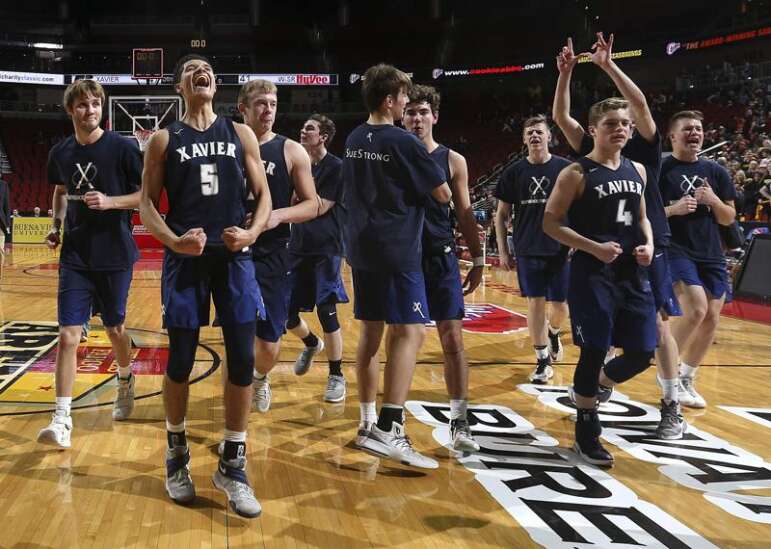 Xavier returns to 3A state title game with hard-fought OT win over Waverly-Shell Rock