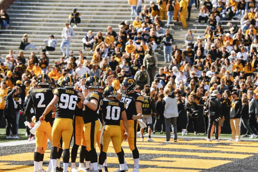Iowa football’s level of consistency on special teams far from norm in Big Ten