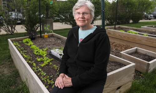 Thanks to volunteer, Marion City Hall garden helps food pantries