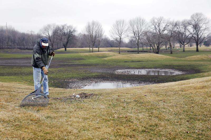 Jones Golf Course in Cedar Rapids still in the rough