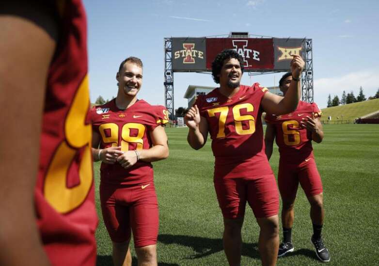 Iowa State football leader Ray Lima would rather serve than star