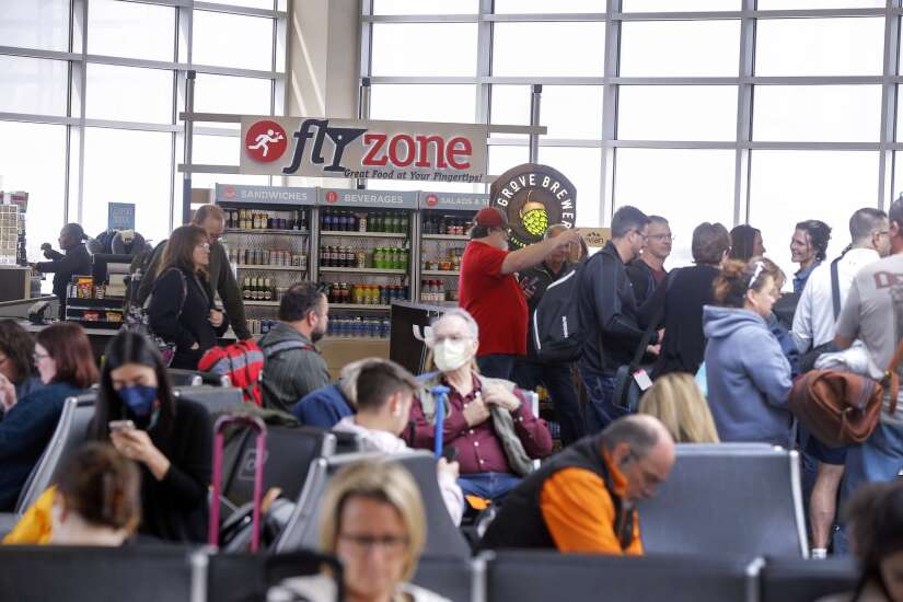 Eastern Iowa Airport on pace to have second busiest year in its 75 year history