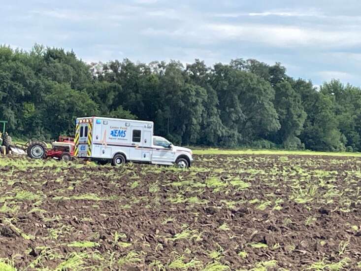 Central City man airlifted to UIHC after farm accident Saturday