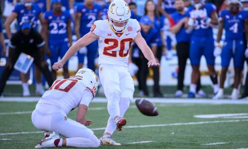 Mistakes add up for Iowa State in loss to Kansas