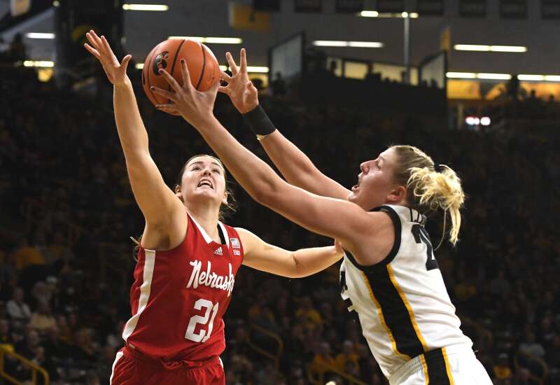 Photos: Iowa women’s basketball beats Nebraska, 80-76