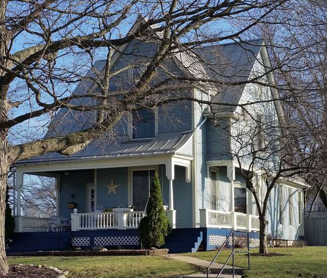 This home was built by a minister and Civil War veteran