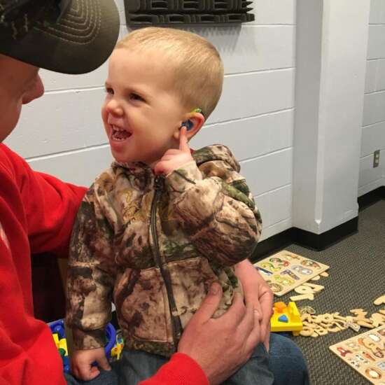 This 6-year-old Iowa boy is losing his vision and hearing. But his family holds on to hope.