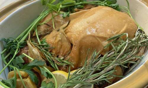 Use your slow-cooker to have chicken ready for supper with…