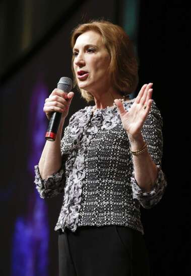 Carly Fiorina calls for action on gender pay gap