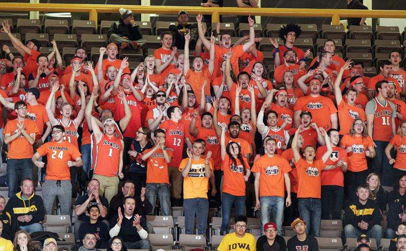 Iowa athletics “Krushes” plan of 200 Illinois students to attend Illini-Hawkeyes game at Carver