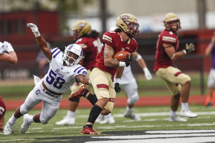 Coe throttles Cornell with spark from Trenton Barnes in his return to running back