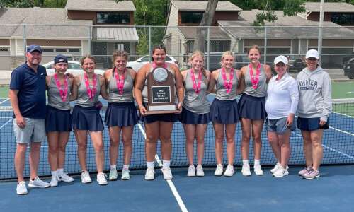 Xavier comes up short in bid at state tennis history