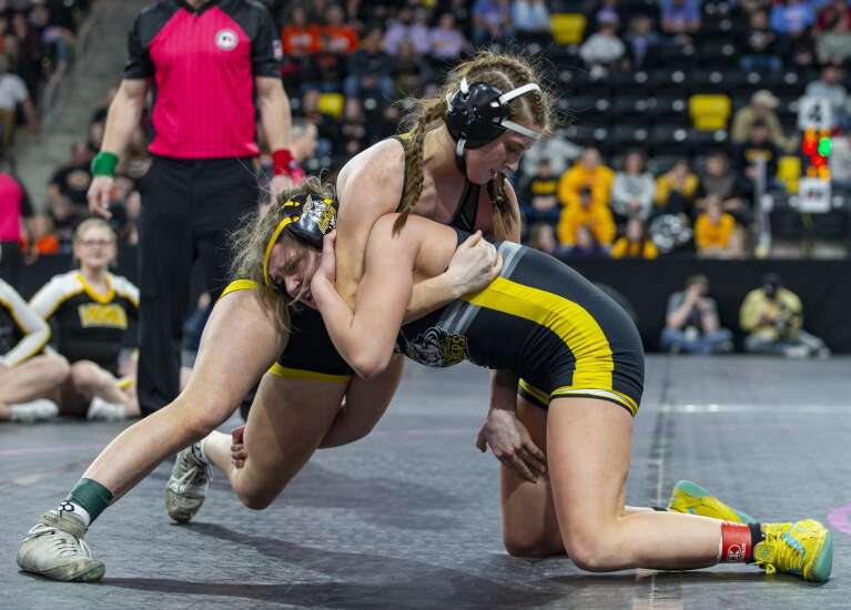 Photos: 2023 Iowa girls’ state wrestling Day 1, afternoon session 